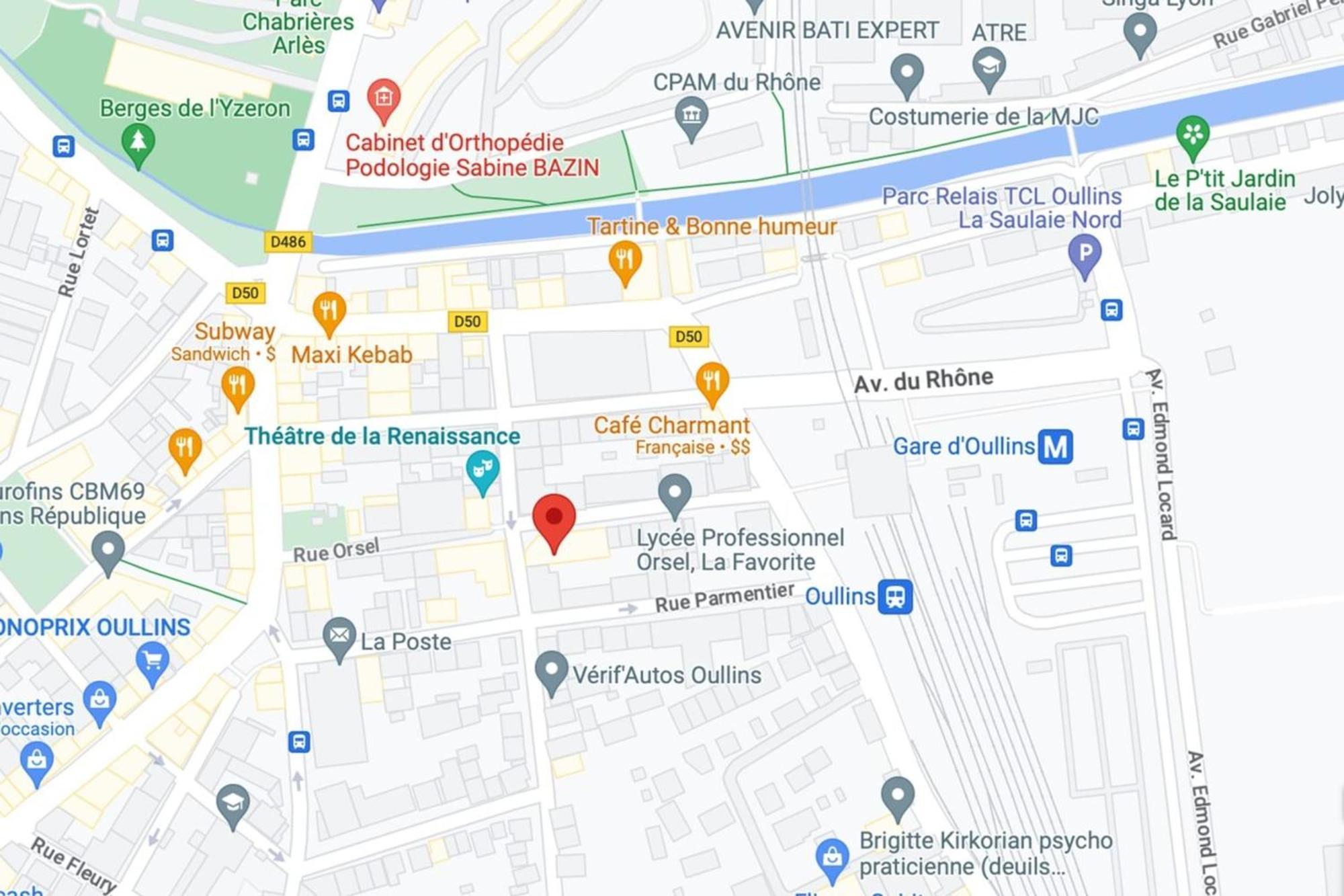Cosy Au Centre D'oullins Avec Garage Appartamento Oullins